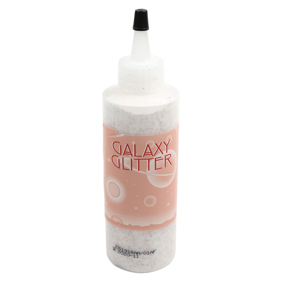 Rocket Red Galaxy Glitter Orthodontic Resin Polymer, 4 oz/Bottle, Great Lakes Dental Tech
