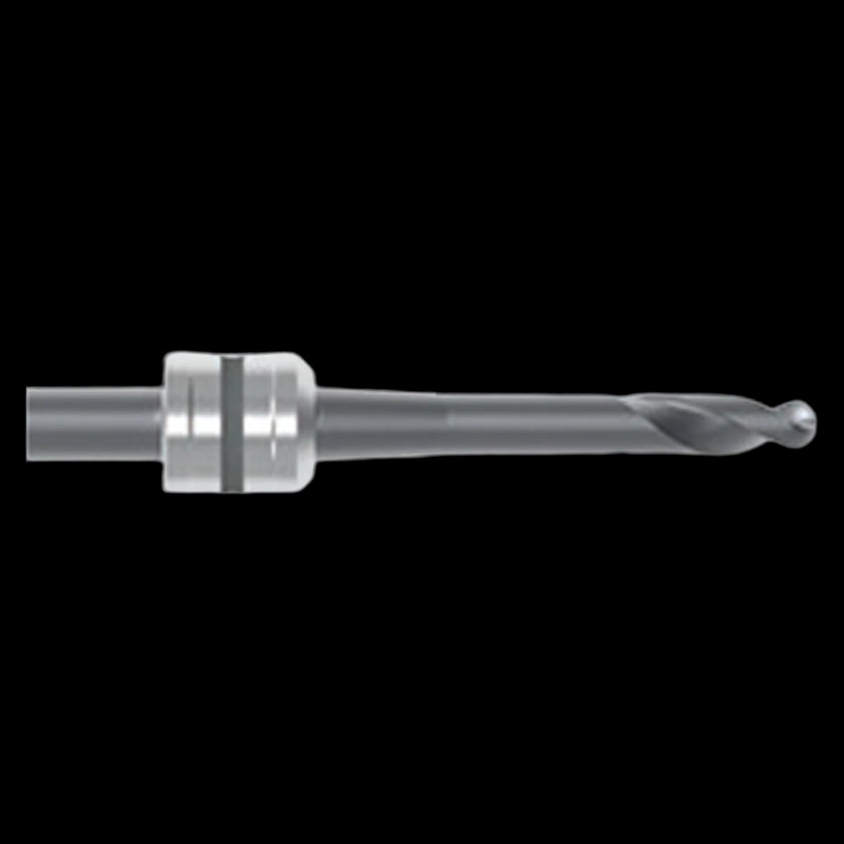 Ceramill Roto RFID Carbide Milling Bur, Gray, 2.5 mm Head Diameter, 3 mm Shaft, ZI, 1 Each
