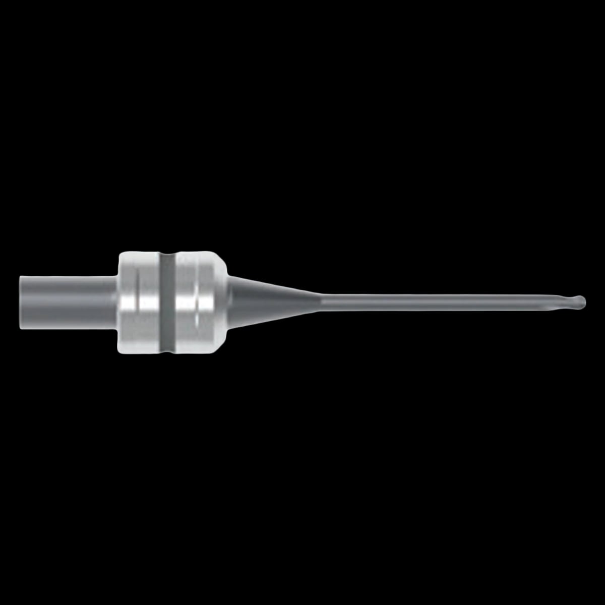 Ceramill Roto RFID Carbide Milling Bur, Gray, 1.0 mm Head Diameter, 3 mm Shaft, ZI, 1/Pkg