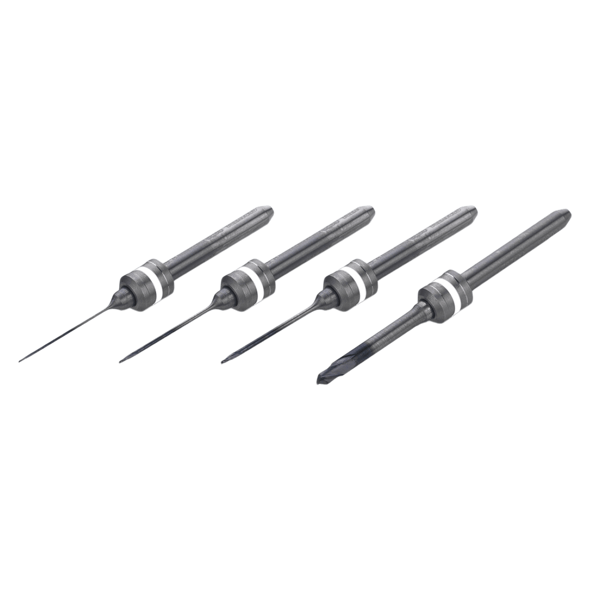 Ceramill Roto RFID DMB DC Milling Bur, White, 0.3 mm Head Diameter, 3 mm Shaft, 1 Each