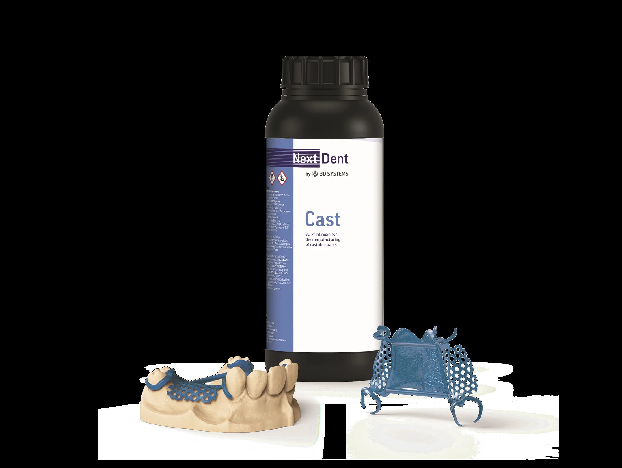 NextDent Tray Pink 3D Printing Resin, 1/Bottle