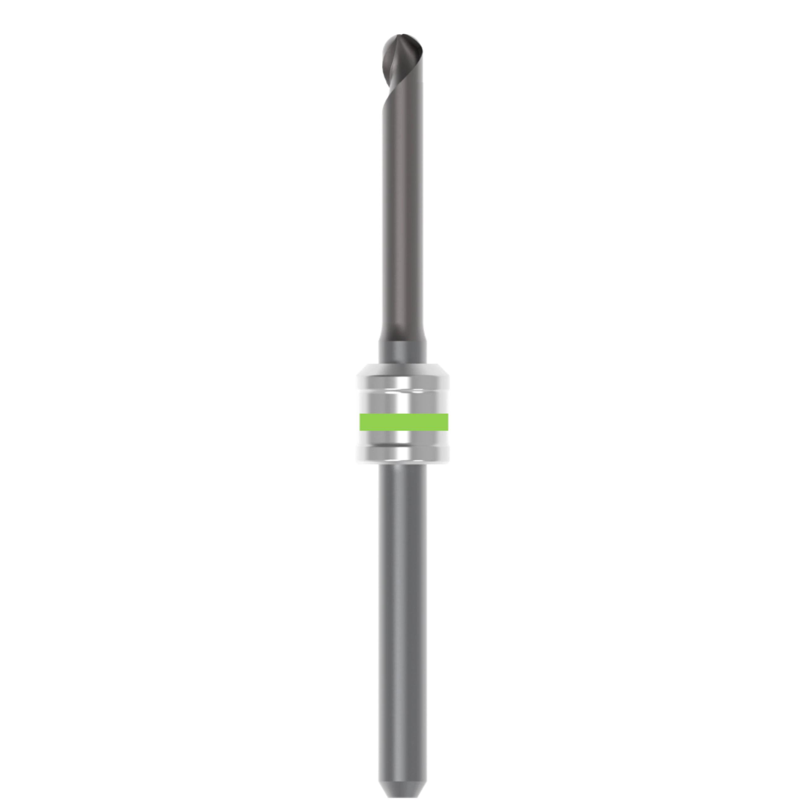 Amann Girrbach Roto RFID D3 Green Carbide Milling Bur, 2.5 mm Head Diameter, 3 mm Shaft, 1 Each