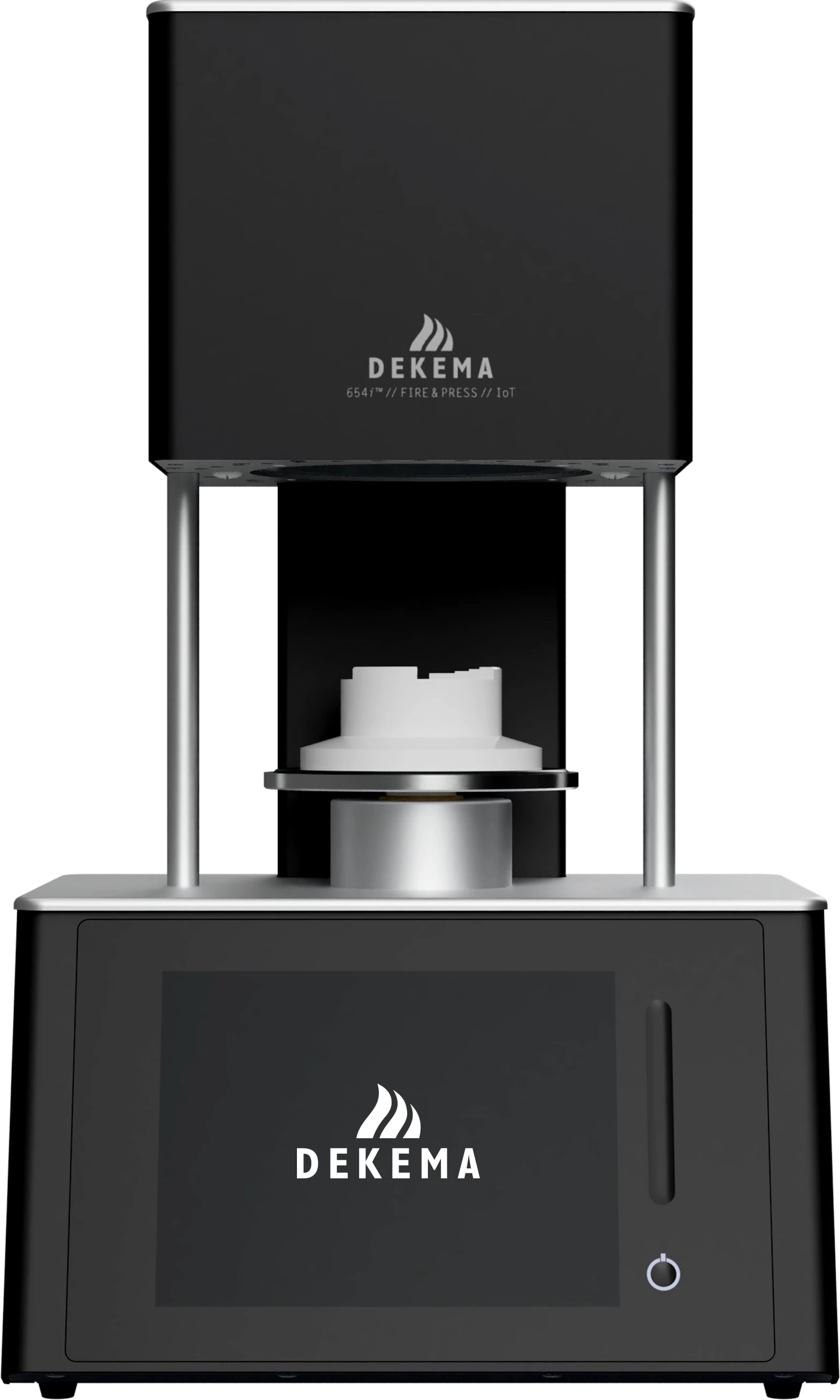 Dekema Austromat 654i G2 Ceramic Furnace, Black, Inverted