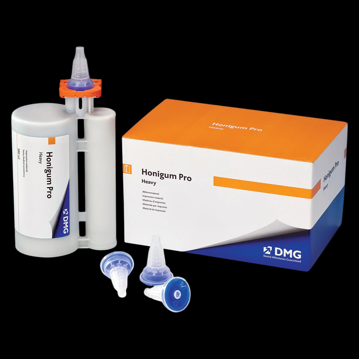 Honigum Pro MixStar Heavy 380ml Cartridge with 10 Blue Tips, 989537