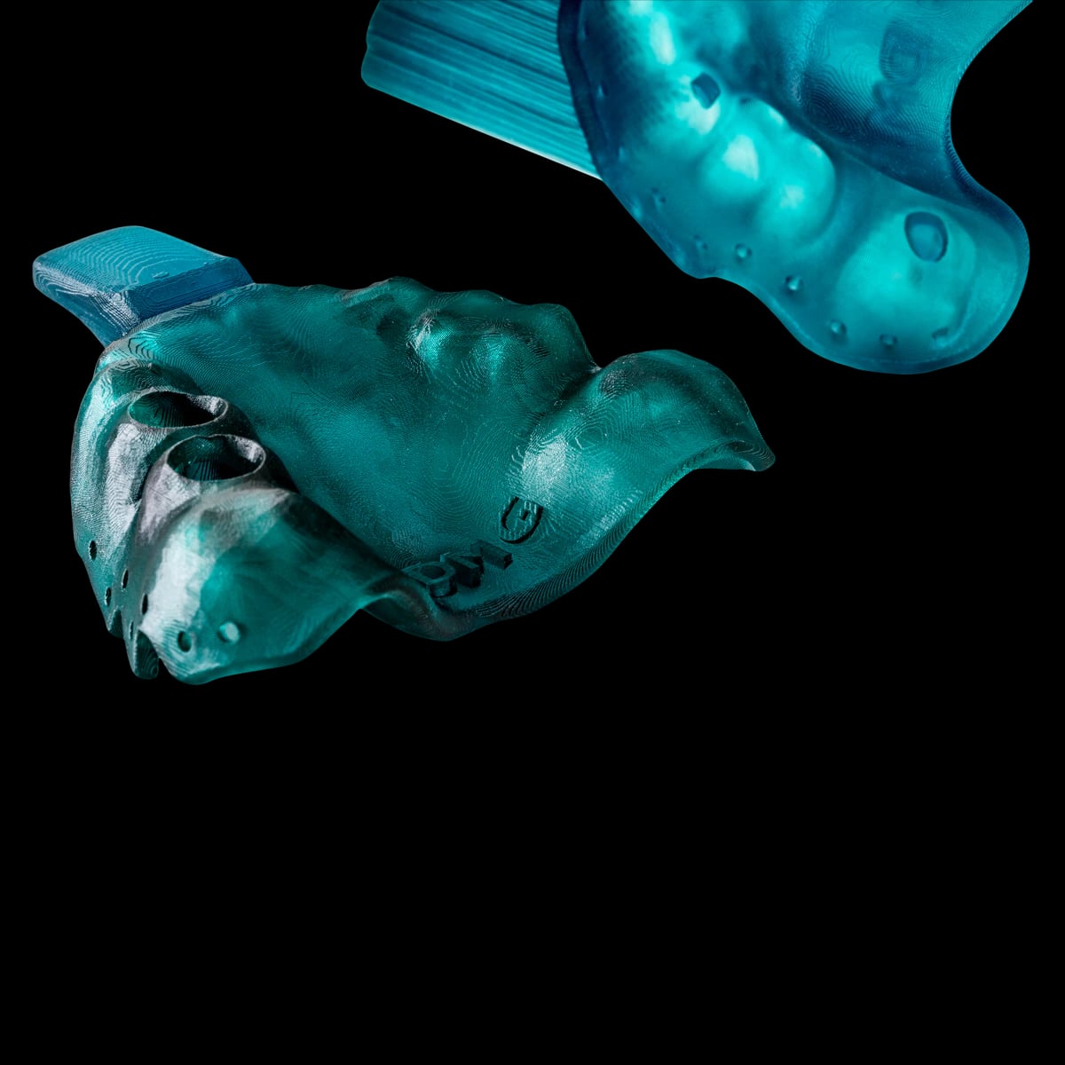 LuxaPrint Tray Turquoise 200g Bottle, 385/405nm, 171266