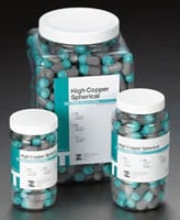 Zenith Type-T Spherical Amalgam Alloy Capsules, Fast Set, 1 Spill (400 mg), Aqua/Royal Blue, 500/Jar, #61035