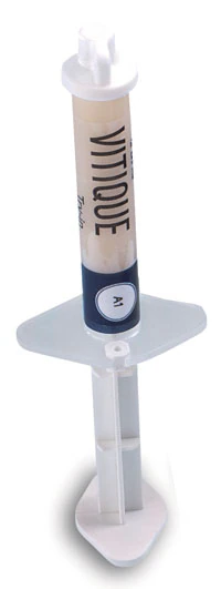 Vitique Try-In A1 Refill, 3.9gm Syringe with 10 Veneer Tips, Light Cure Resin Cement