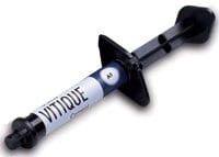 Vitique Resin Cement, Shade A1, Base Refill, 6g Syringe with 10 Veneer Tips, 213038