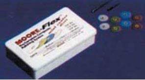 EC Moore Moore-Flex Discs 5/8" Regular Fine, Aluminum Oxide Finishing Discs with Brass Center, 100/Box (BC-58-1F3)