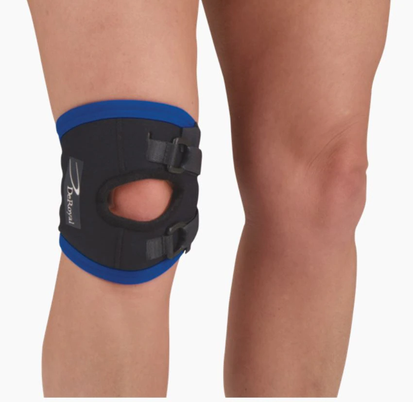 DeRoyal Concise Patella Stabilizer, Neoprene, Adult Medium, 18-20.5"