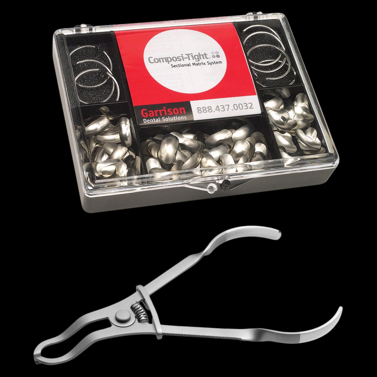 Garrison Composi-Tight® Original Sectional Matrix System Kit with Ring Placement Forceps (K102)