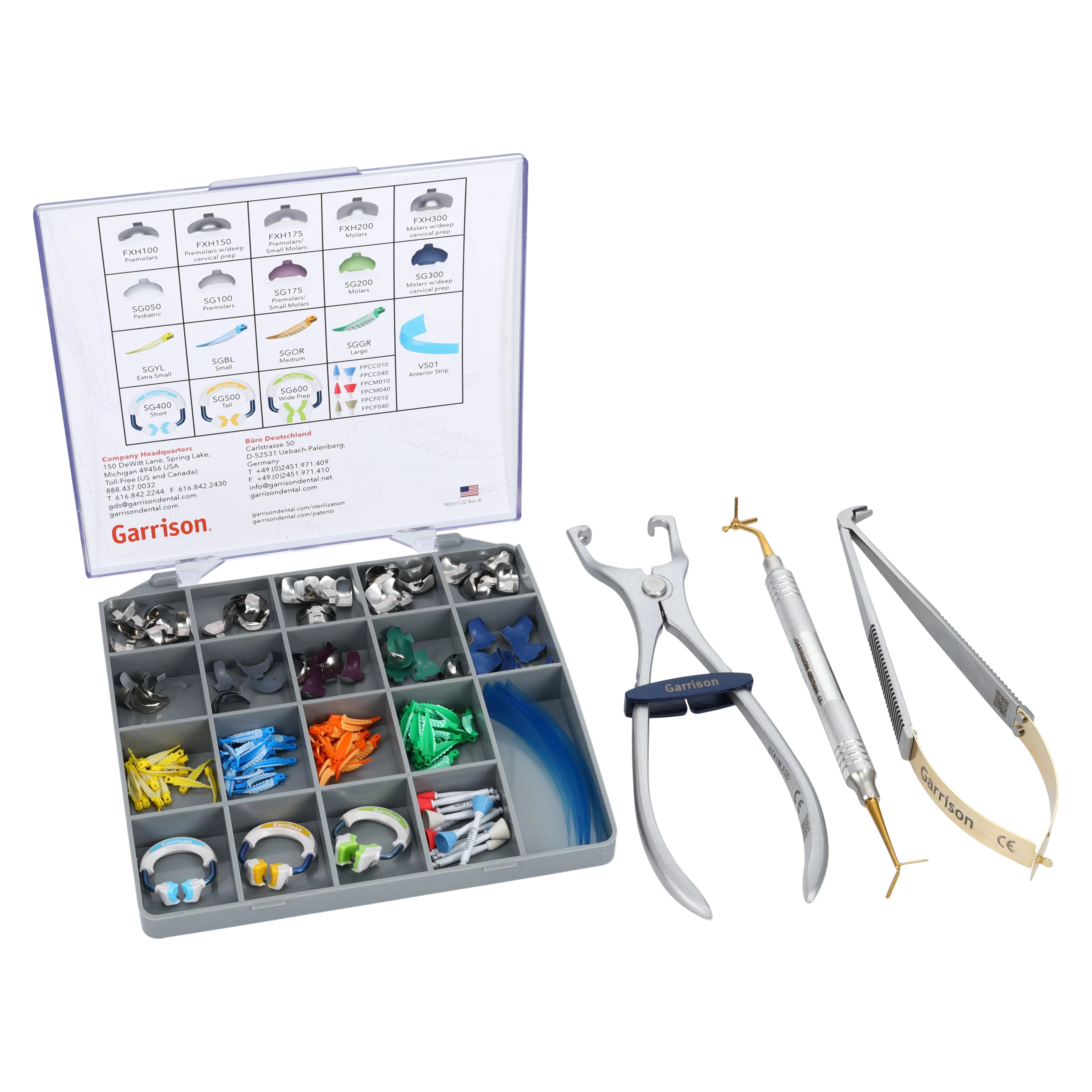 Garrison Strata-G™ Sectional Matrix System Professional Kit (SGR-KSH-11)