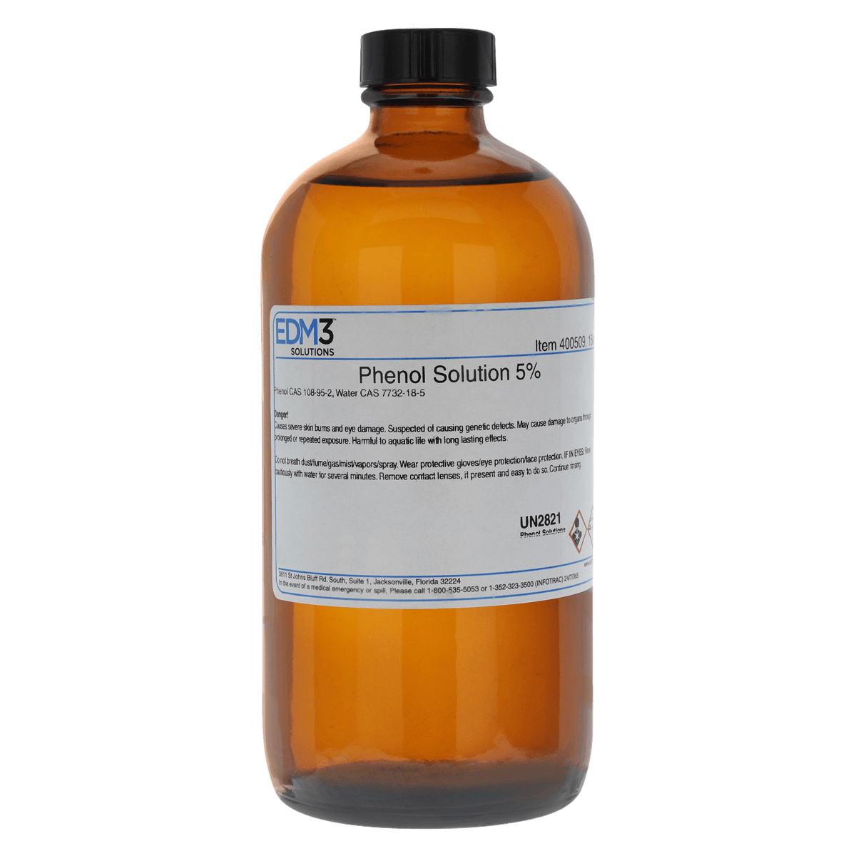Phenol Reagent 5% Solution, 16 oz Bottle