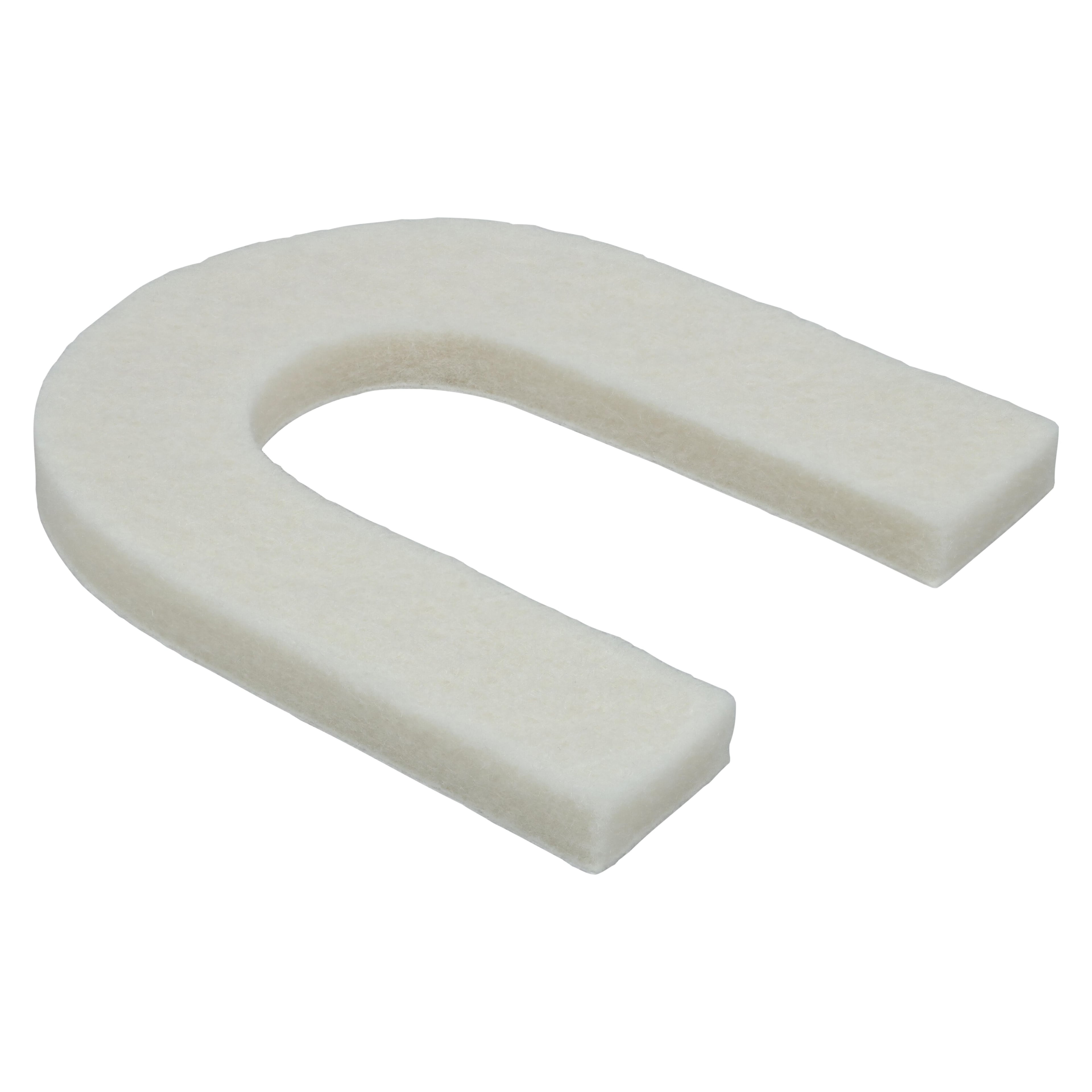 MPS Orthopedic Horseshoe Pad, White Felt, Bone Spur/Heel Felt