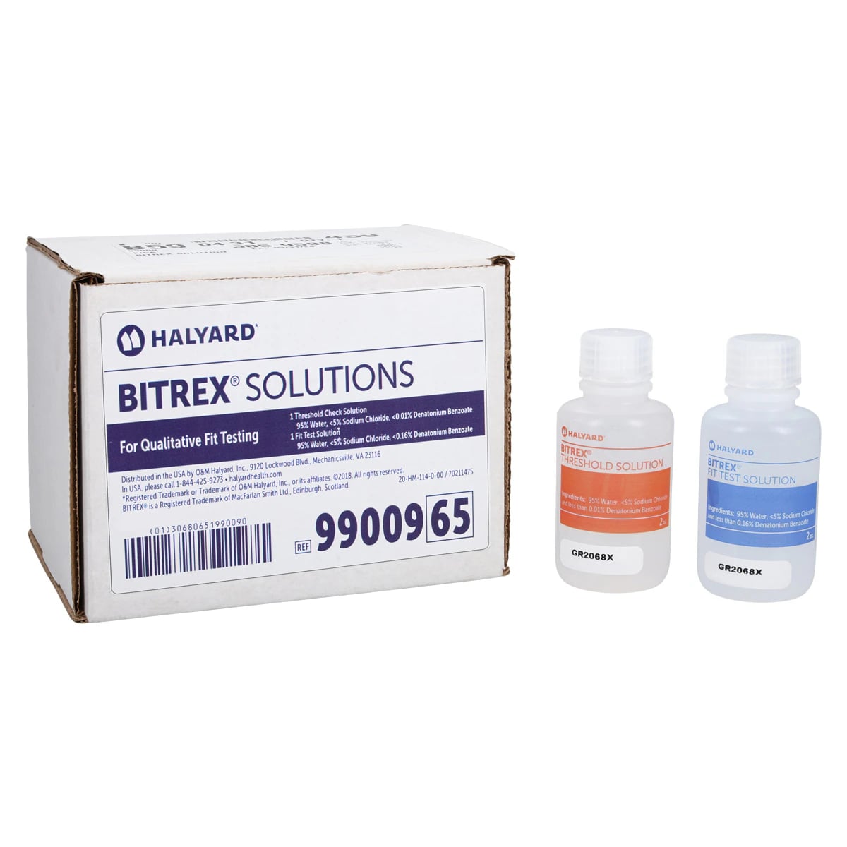 Bitrex Solution Respiratory, 2/Case