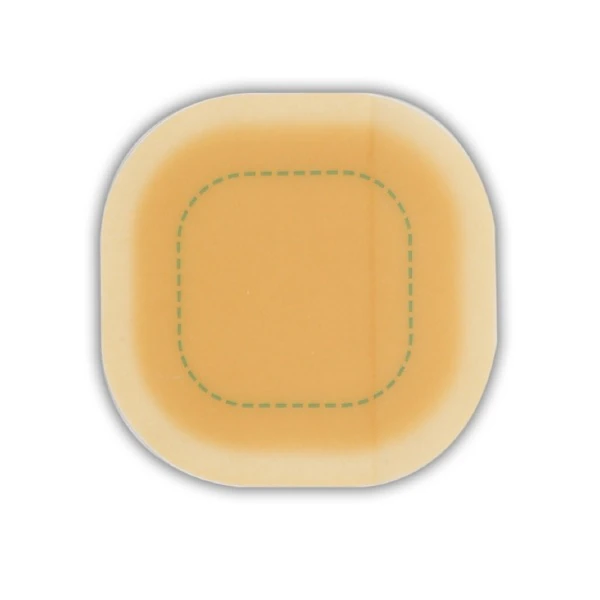 DuoDerm Signal Hydrocolloid Wound Dressing, 14x14cm (5-1/2x5-1/2"), Sterile, Square, Adhesive, Latex-Free