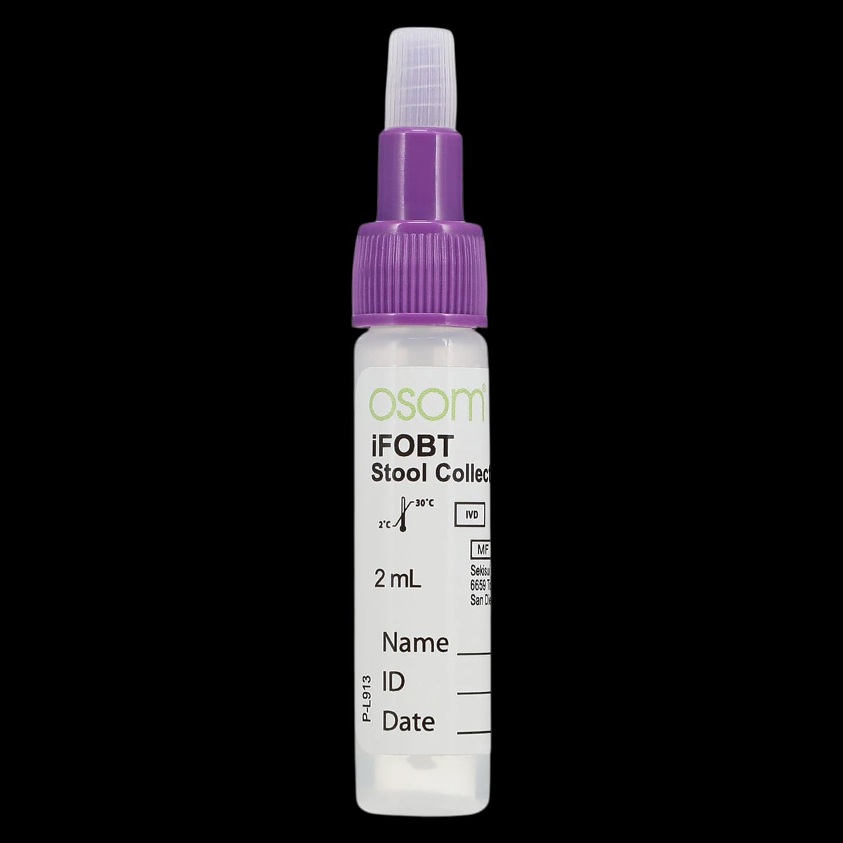 OSOM iFOB Stool Collection Tubes, 25/Box