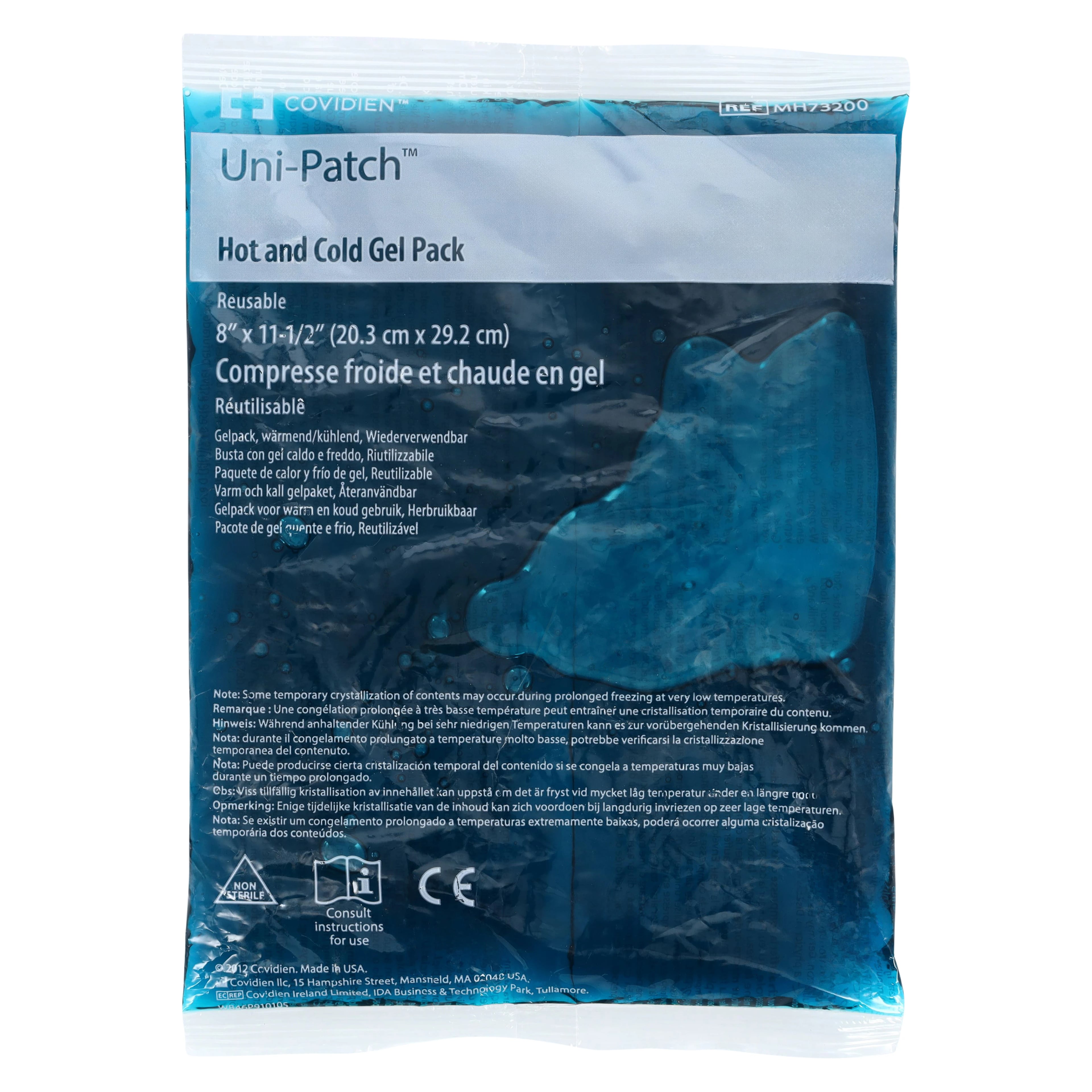 Uni-Patch Hot/Cold Versa-Pac Large Reusable Therapy Pack, 8" x 11.5"