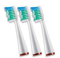 Waterpik Sensonic Professional Plus Full Replacement Brush Head, Standard, 3/Pk, 20016397