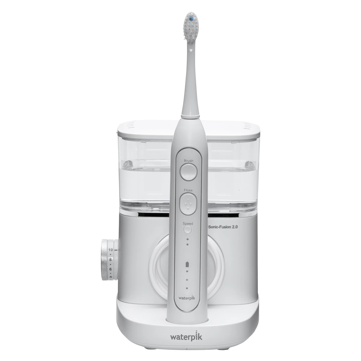 Waterpik Sonic-Fusion 2.0 Water Flosser, White, Corded, Each