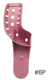 DenTray® II Disposable Impression Tray #8P Upper Right/Lower Left Perforated, Pack of 12