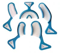 Sultan 3-Way Disposable Impression Tray, Anterior, 35/Box
