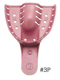 DenTray® II Disposable Impression Tray #3P Medium Upper Perforated, Pack of 12