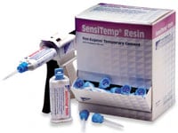 SensiTemp Resin Cement Mixing Tips, Blunt Brown, 2.5mm x 8, 5ml Syringe Refill, Pack of 20