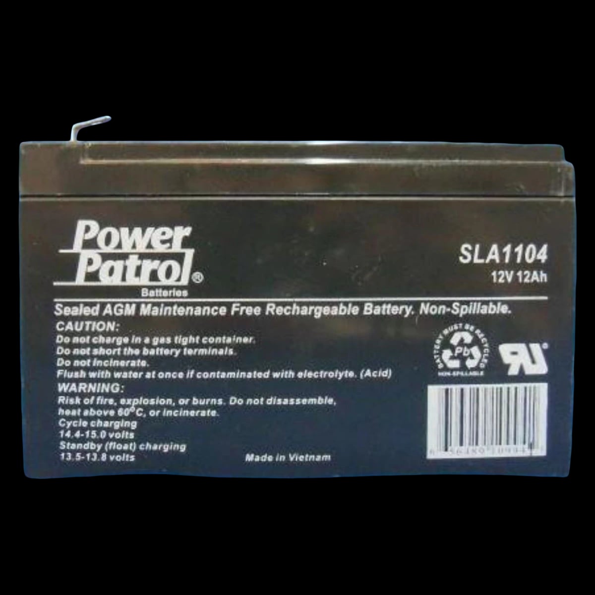 Power Patrol Rechargeable Battery