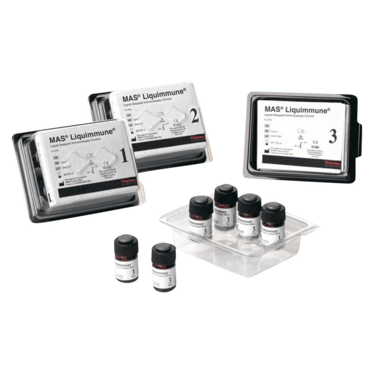 MAS Liquimmune Custom Immunology Multi-Analyte Level 1 Control, 5 mL Vial, 6x5 mL, 3345902