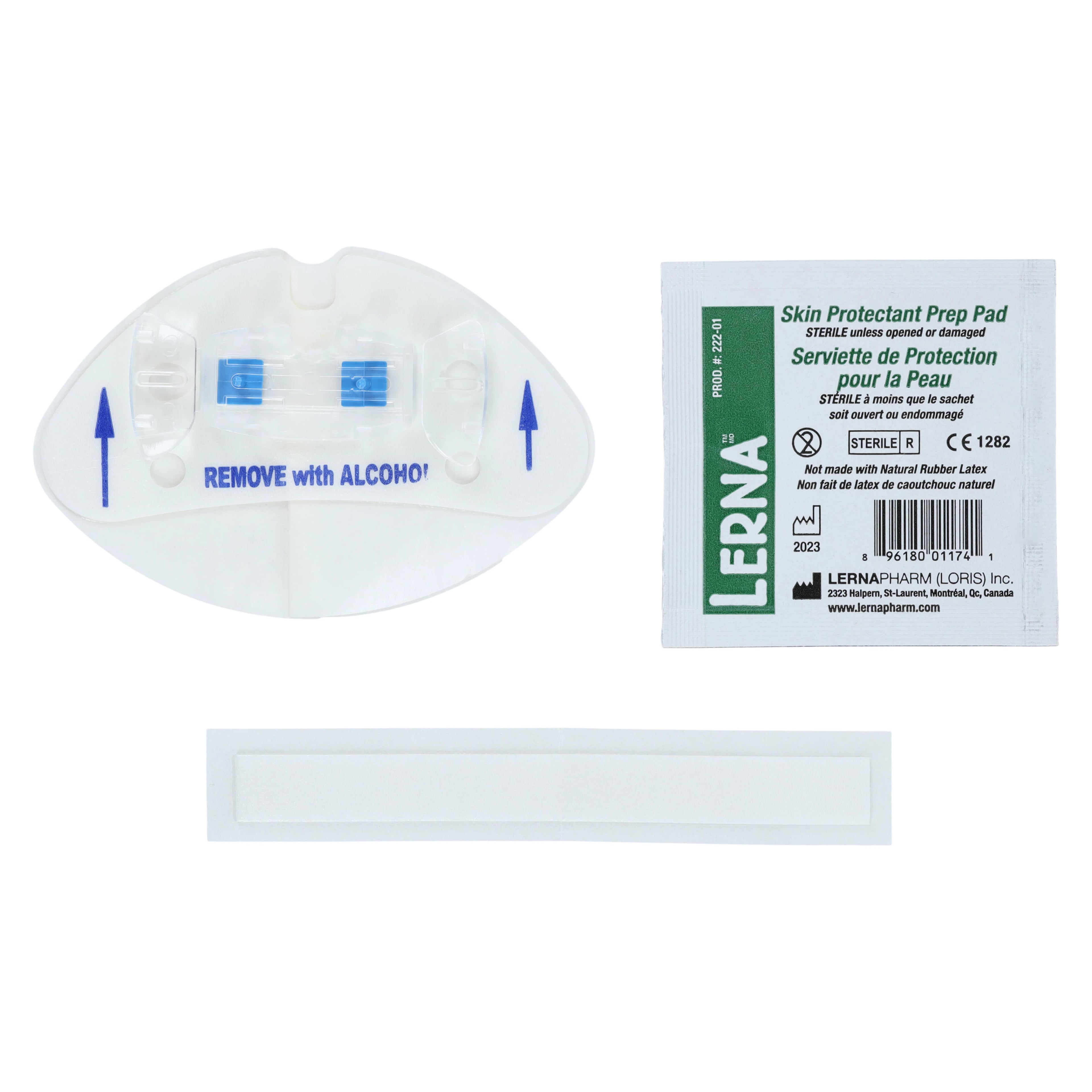 StatLock PICC Plus Stabilization Device, Crescent Foam Anchor Pad, Sterile, Disposable, 50/Package