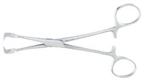 Lahey Traction Forcep, 6-1/4" Stainless Steel, Autoclavable, Each