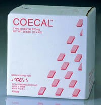 COECAL Type III Laboratory Stone, Buff, 50 lb, 310150