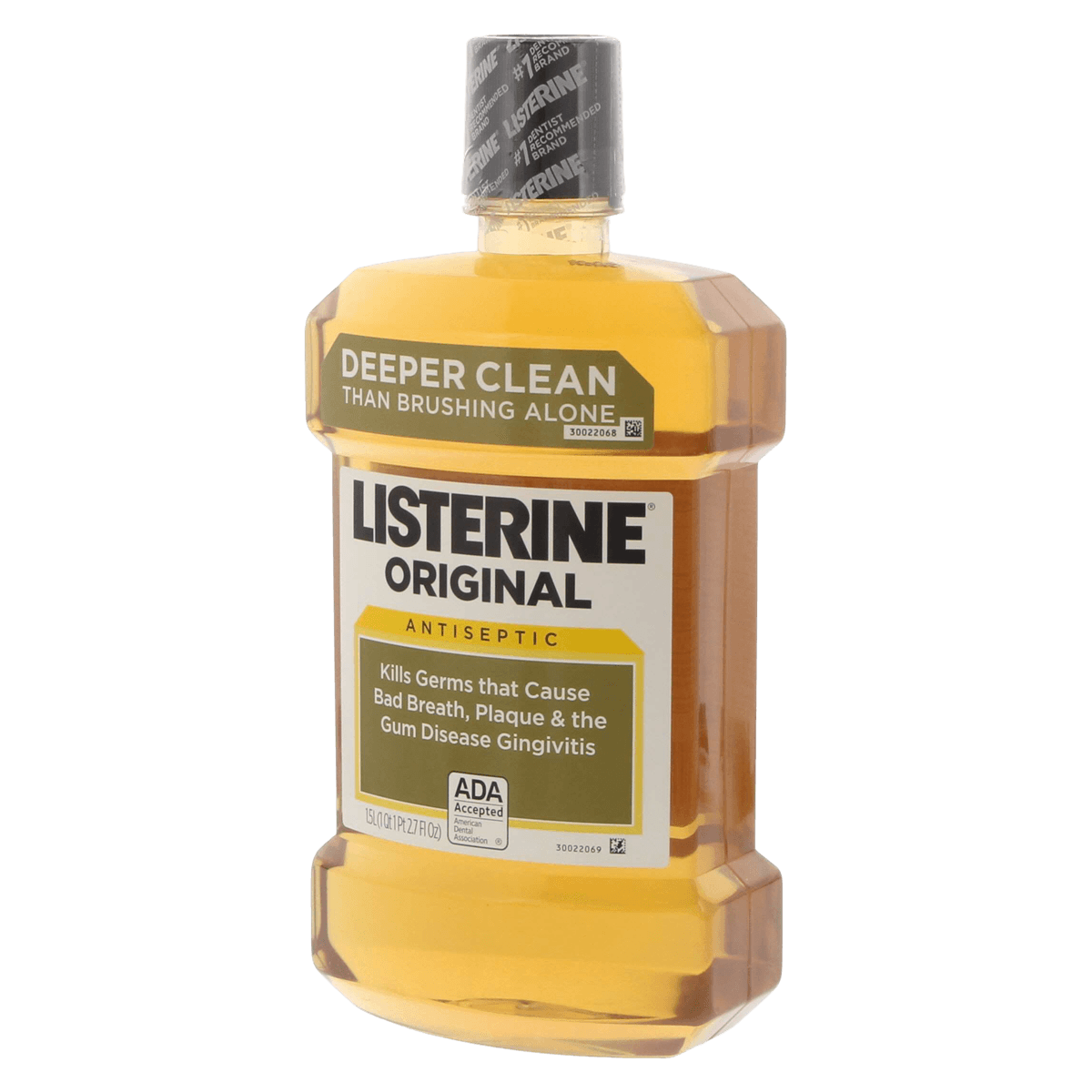 Listerine Antiseptic Mouthwash, Original, 1.5 L Bottle, 6/Case