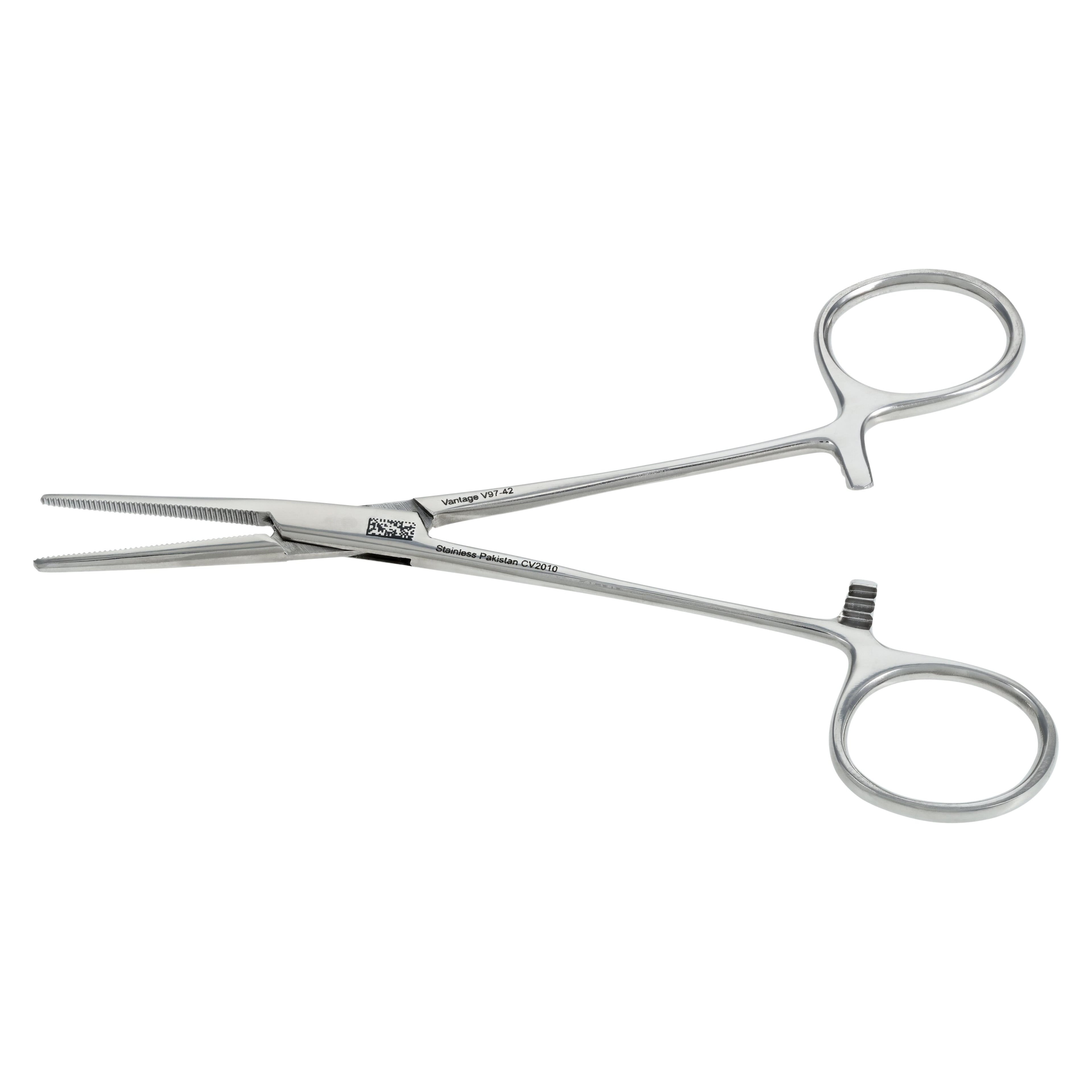 Vantage Crile Forceps, Straight, 5-1/2" (140mm), Stainless Steel, Autoclavable, Each