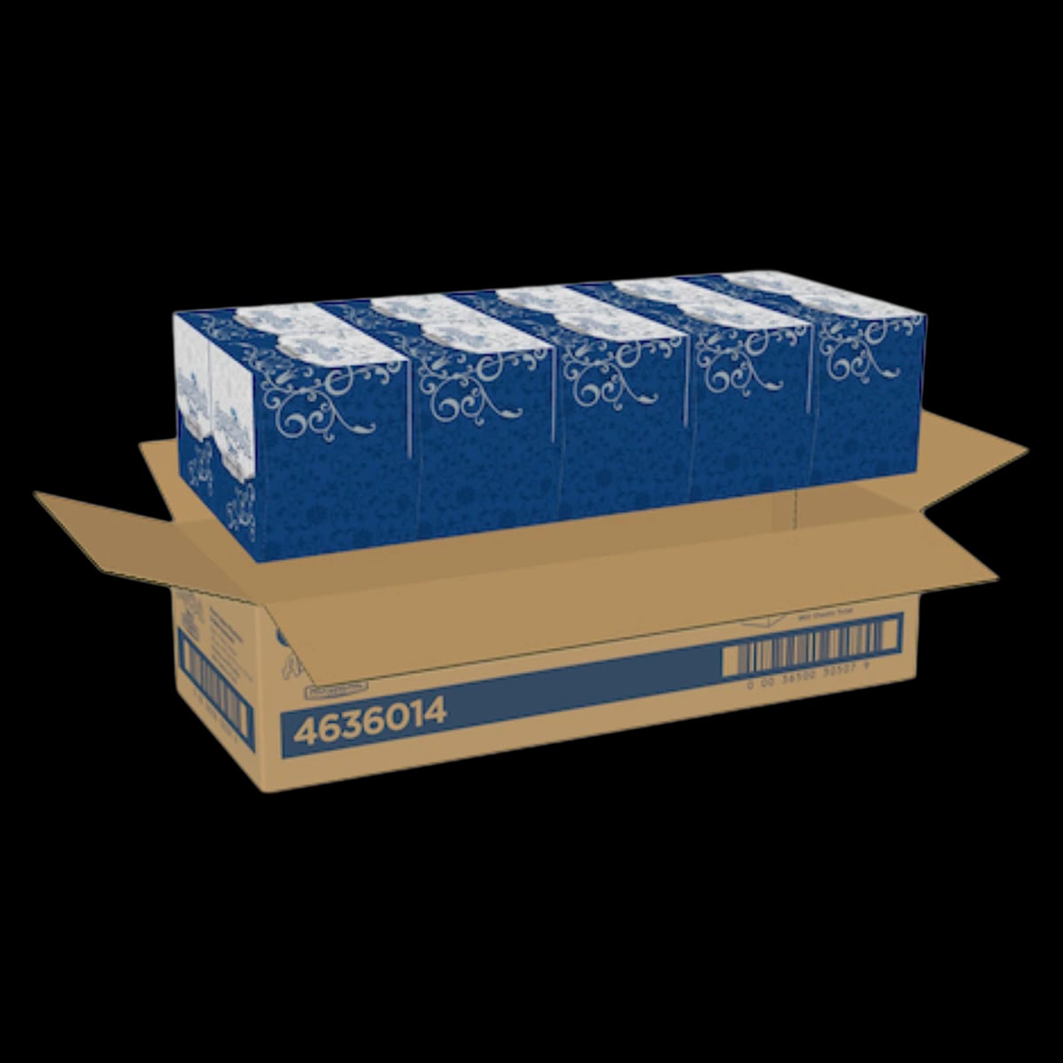 Angel Soft ps Ultra Facial Tissue, 2-Ply, White, 10/Case