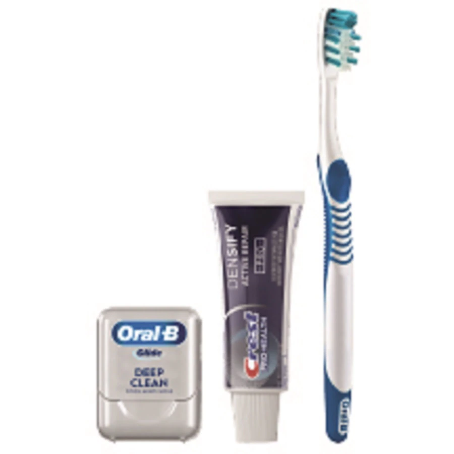 P&G Enamel Care Solution Manual Toothbrush Bundle, 72 Bundles/Case, 80767785