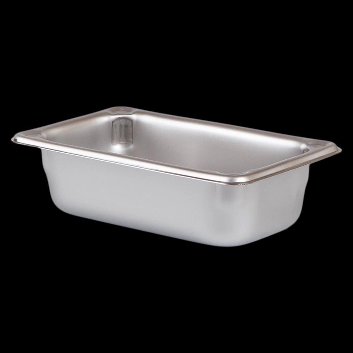 Medegen Stainless Steel Instrument Tray, 1/9 Size, 6-7/8" x 4-1/2" x 2-1/2", Autoclavable, Each