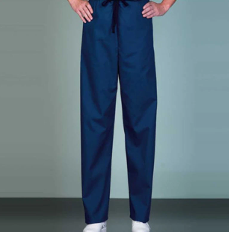 Fashion Seal Scrub Pant, Unisex Drawstring, Navy, 3X-Large, 65% Polyester/35% Cotton, 1 Pocket, Style 78844