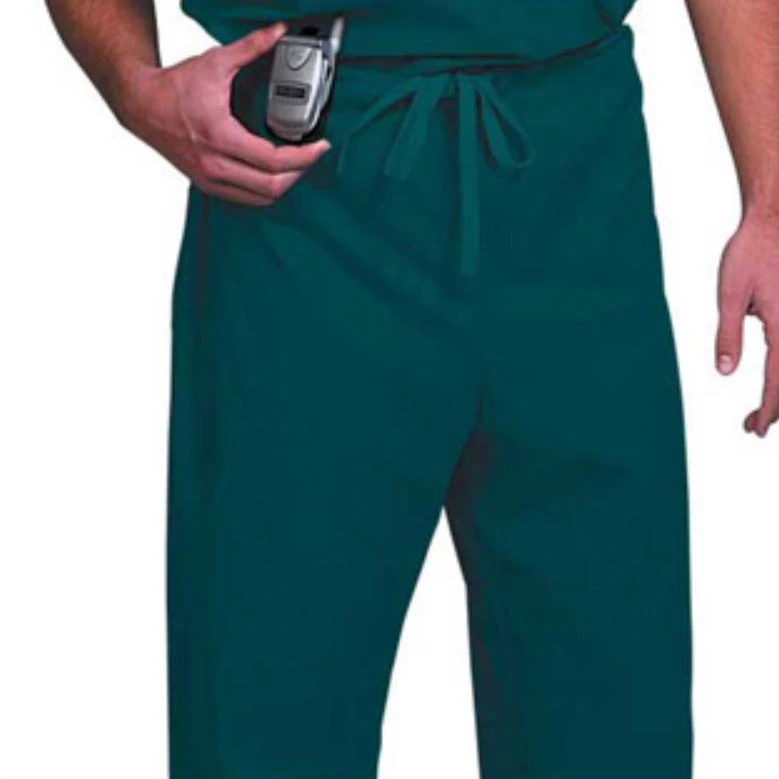 Fashion Seal Unisex Drawstring Scrub Pant, Fir Green, 4X-Large, 1 Pocket, Style 78831