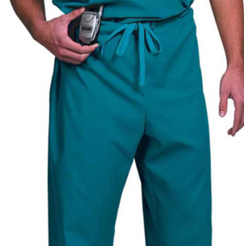 Fashion Seal Unisex Drawstring Scrub Pant, Teal, 4X-Large, 1 Pocket, Style 78853