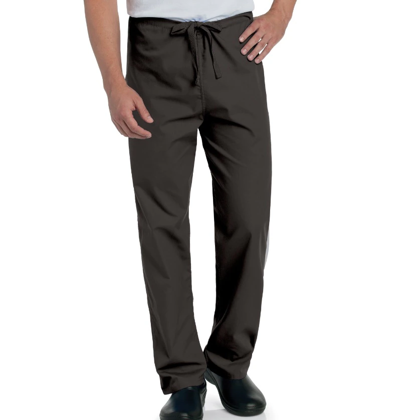 Landau Uniforms Scrub Pant Reversible Unisex, Black, 65% Polyester/35% Cotton, 2X Large, 7602