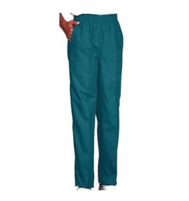 Fashion Seal Healthcare® Ladies' Fashion Pants, 65/35 Fashion Poplin®, Dark Teal, Extra Small, 1/Pkg