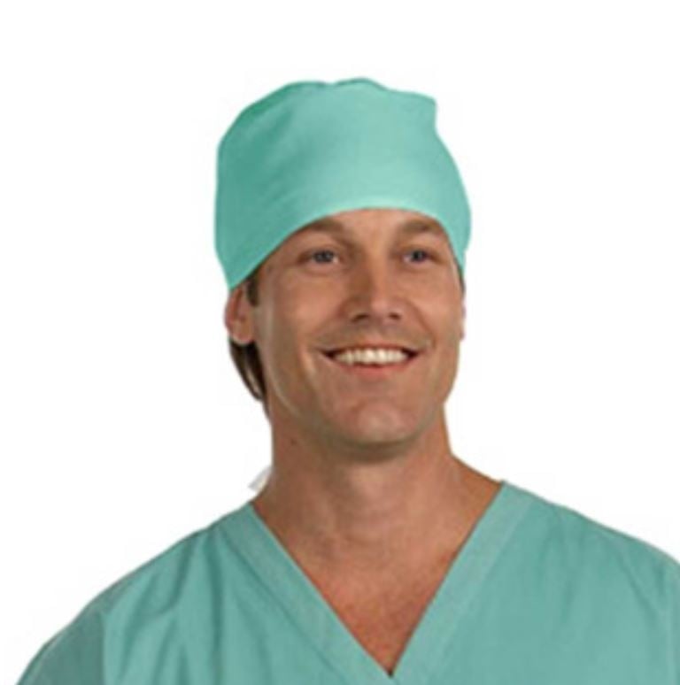 Fashion Seal Surgical Scrub Cap, One Size Fits Most, Jade Green, Reusable, Latex-Free, 12/Box, 01KTB4F3K0S9RHPPZYZCG0KBBX
