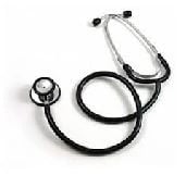 Welch Allyn Arden Stethoscope, Single Head, Adult, Black, Single Lumen Tubing