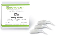 Endo-Cleanse EDTA Solution 17% 2.5mL Predosed Pipettes, 28/Bx, Roydent Dental Products
