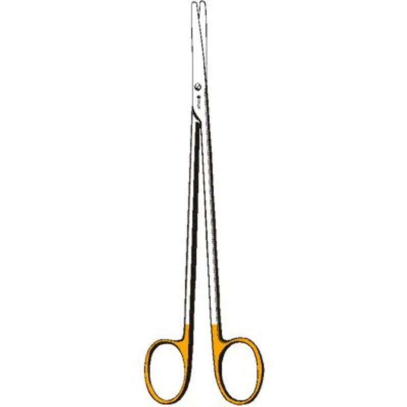 Sklar Edge TC Metzenbaum-Nelson Dissecting Scissors, Curved, 9", Stainless Steel/Tungsten Carbide, Non-Sterile, Reusable, Each