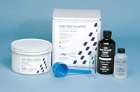COE Tray Plastic Self-Cure Acrylic Resin, Regular Set, White, Economy Package (3 lb Powder, 16 oz Liquid, 2 x 2 oz COE-SEP), #240013