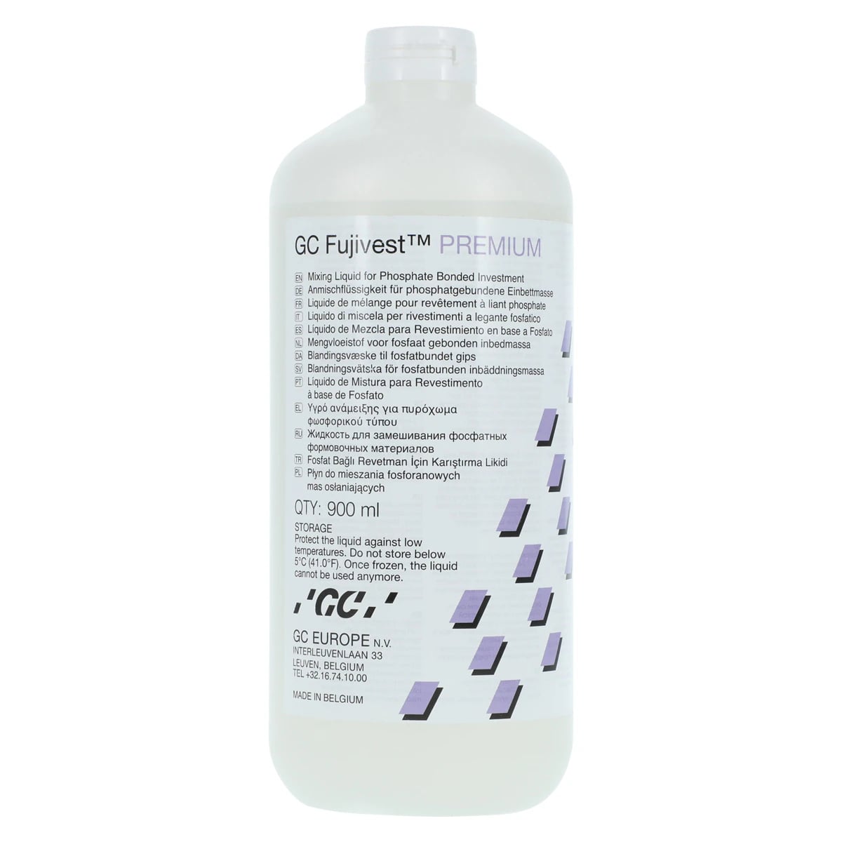 GC Fujivest Premium Liquid, 900 mL Bottle, Refill