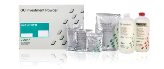 GC Fujivest II Powder, Low Expansion Casting Investment, 10 Kg
